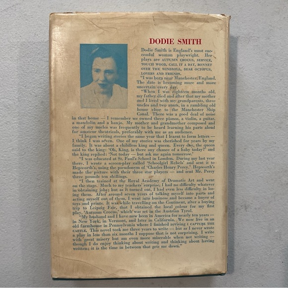 I Capture the Castle by Dodie Smith Vintage Hardcover Book - Picture 6 of 7